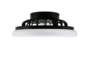 ROTSUND - Nowoczesna lampa sufitowa 1xLED zintegrowany 2700-6500K - kolor czarny