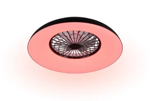 SVAERHOLT - Nowoczesna lampa sufitowa 1xLED zintegrowany 2700-6500K - kolor czarny
