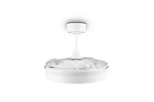 KERAVA - Nowoczesna lampa sufitowa 1xLED zintegrowany 2700-6500K - kolor biały