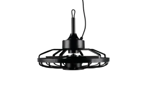 OSLO - Zewnętrzna lampa sufitowa 1xLED zintegrowany 2700-6500K - kolor czarny