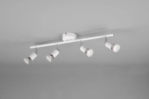 PARIS - Lampa sufitowa - reflektorki 4xGU10 - kolor biały