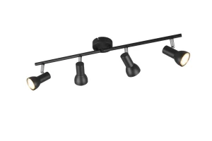CANTAR - Lampa sufitowa - reflektorki 4xGU10 - kolor czarny