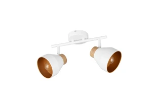 VALENTIN - Reflektorek ścienny 2xE14 - kolor biały