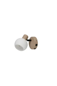 BOBA - Lampa - montaż do sufitu i ścian 1xE14 - kolor beżowy