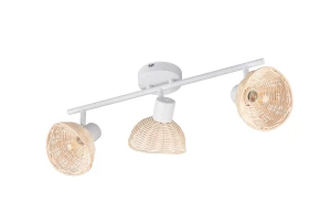 CALVI - Lampa sufitowa - reflektorki 3xE14 - kolor biały