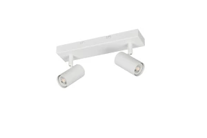 TARYN - Reflektorek ścienny 2xGU10 - kolor biały