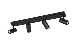 TARYN - Reflektorek ścienny 4xGU10 - kolor czarny