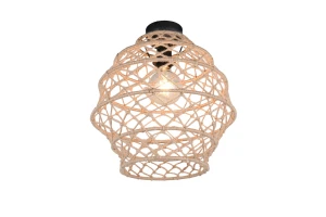 HIVE - Nowoczesna lampa sufitowa 1xE27 - kolor czarny