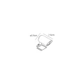 Reflektor nadrzewny Tree brąz rustykalny LED 3W 3000K CRI>90