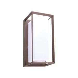 Neon brązowy LED 12W 3000K IP65 Kinkiet zewnętrzny