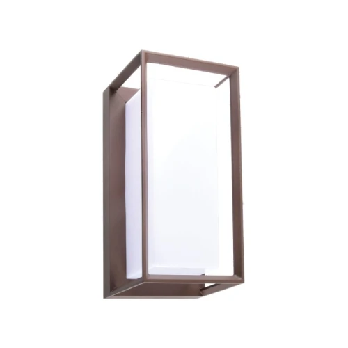 Kinkiet zewnętrzny Neon brąz LED 12W 3000K IP65