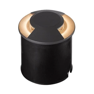 ROUT-2 oprawa gruntowa LED 2-kierunkowa Anthracite antracytowa Ø12,5 cm 9W 3000K IP67