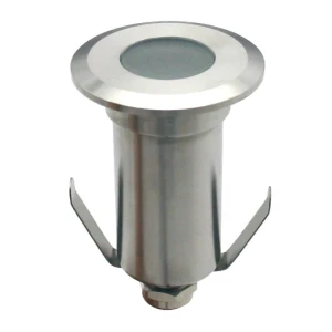 BLAK-2 oprawa gruntowa LED stal nierdzewna Ø5,2 cm 3W 3000K 60° IP68 200lm