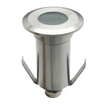 BLAK-2 oprawa gruntowa LED RGB stal nierdzewna Ø5,2 cm 3W 10° IP68 200lm