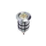 Blak-6 oprawa gruntowa pod moduł LED chrom szczotkowany stal 304 Ø5 cm IP65