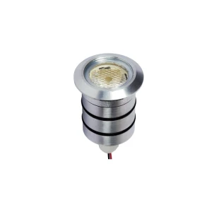 Blak-6 oprawa gruntowa pod moduł LED chrom szczotkowany stal 304 Ø5 cm IP65