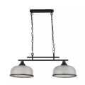 highworth-lampa-wiszaca-2xe27-czarna-szklo-ryflowane-nad-stol