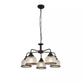 highworth-lampa-wiszaca-5xe27-czarna-szklo-ryflowane-58x58cm
