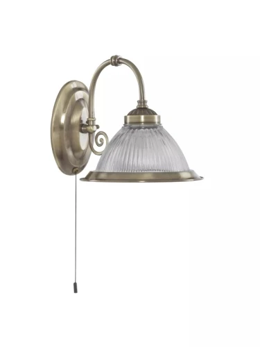 american-diner-kinkiet-e27-antyczny-mosiadz-szklo-ryflowane