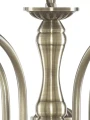 american-diner-lampa-wiszaca-5xe27-antyczny-mosiadz-szklo-ryflowane-62cm
