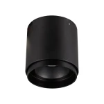 Ian 9,1cm czarna regulowana tuba sufitowa LED 3000K 5W IP20