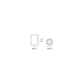 kumu-bialo-czarna-3000k-tuba-sufitowa-led-ip65-8cm-15w
