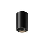 Kumu czarna 3000K tuba sufitowa LED 15W CRI90 IP65 8cm