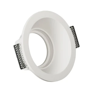 Okrągła głęboka oprawa gipsowa R111/G53 Ø20cm do malowania IP20