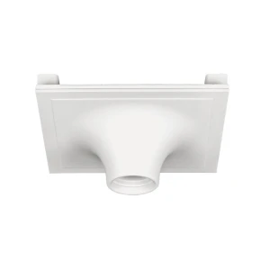 Kwadratowa oprawa gipsowa trimless GU10 22,5×22,5cm głębokość 10,5cm do malowania IP20