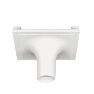 Kwadratowa oprawa gipsowa trimless GU10 22,5×22,5cm głębokość 16cm do malowania IP20