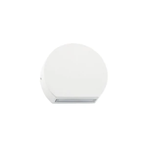 Lun biała oprawa zewnętrzna ścienna LED 3W 3000K IP54 10cm