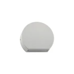 Lun szara oprawa zewnętrzna ścienna LED 3W 3000K IP54 10cm