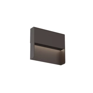 Wop rdzawo-brązowa oprawa zewnętrzna LED 3W 2700K 88lm CRI90 IP65 12,1cm