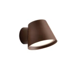 Kupo rdzawy brąz kinkiet zewnętrzny GU10 IP65 Ø11,5cm max 12W
