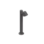 Kover antracyt 3000K słupek ogrodowy LED 12W CRI90 IP65 60,5cm