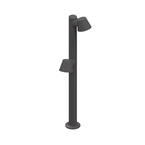 Kover antracyt słupek ogrodowy LED 2x12W CRI90 IP65 100cm