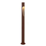 Korn rdzawy brąz 3000K słupek ogrodowy LED 6W CRI90 IP65 80cm