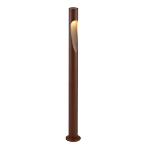 Korn rdzawy brąz 3000K słupek ogrodowy LED 6W CRI90 IP65 80cm