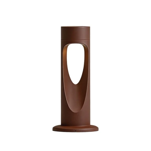 korn-rdzawy-braz-niski-slupek-ogrodowy-led-6w-cri90-ip65-29cm