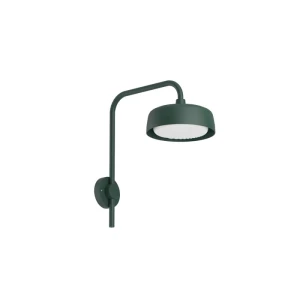 Jade zielony Sand Green 2700K kinkiet zewnętrzny LED 8W CRI90 IP65 Ø15cm