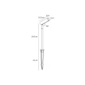 robi-30cm-z-grotem-szaro-piaskowy-reflektor-ogrodowy-led-dc24v-3000k-cri90-ip65