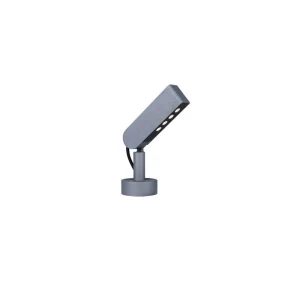 Robi szaro-piaskowy 3000K niski reflektor ogrodowy LED DC24V 5W CRI90 IP65 regulowany 9cm