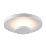 Bop biały 3000K okrągły plafon zewnętrzny LED 18W 160° IP54 Ø38cm