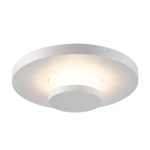 Bop biały 3000K okrągły plafon zewnętrzny LED 18W 160° IP54 Ø38cm