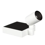 Solar biały 3000K reflektor ogrodowy wbijany LED 1,3W 110lm IP65 panel 2W akumulator 2200mAh