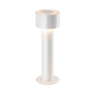 ORA biały połysk – przenośna lampa stołowa LED 2,2W CCT 2200/2700/3000K IP65 z akumulatorem