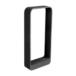 Brace 60cm czarny piaskowy – prostokątny słupek ogrodowy LED 6W 3000K IP65