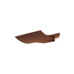 Cape rdzawy brąz 30×19,4cm LED 10W 1318lm 3000K IP65 prostokątny kinkiet zewnętrzny