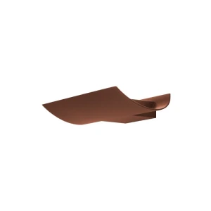 Cape rdzawy brąz 30×19,4cm LED 10W 1318lm 3000K IP65 prostokątny kinkiet zewnętrzny