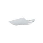 Cape biały szer. 30cm LED 10W 1318lm 3000K IP65 falisty kinkiet zewnętrzny